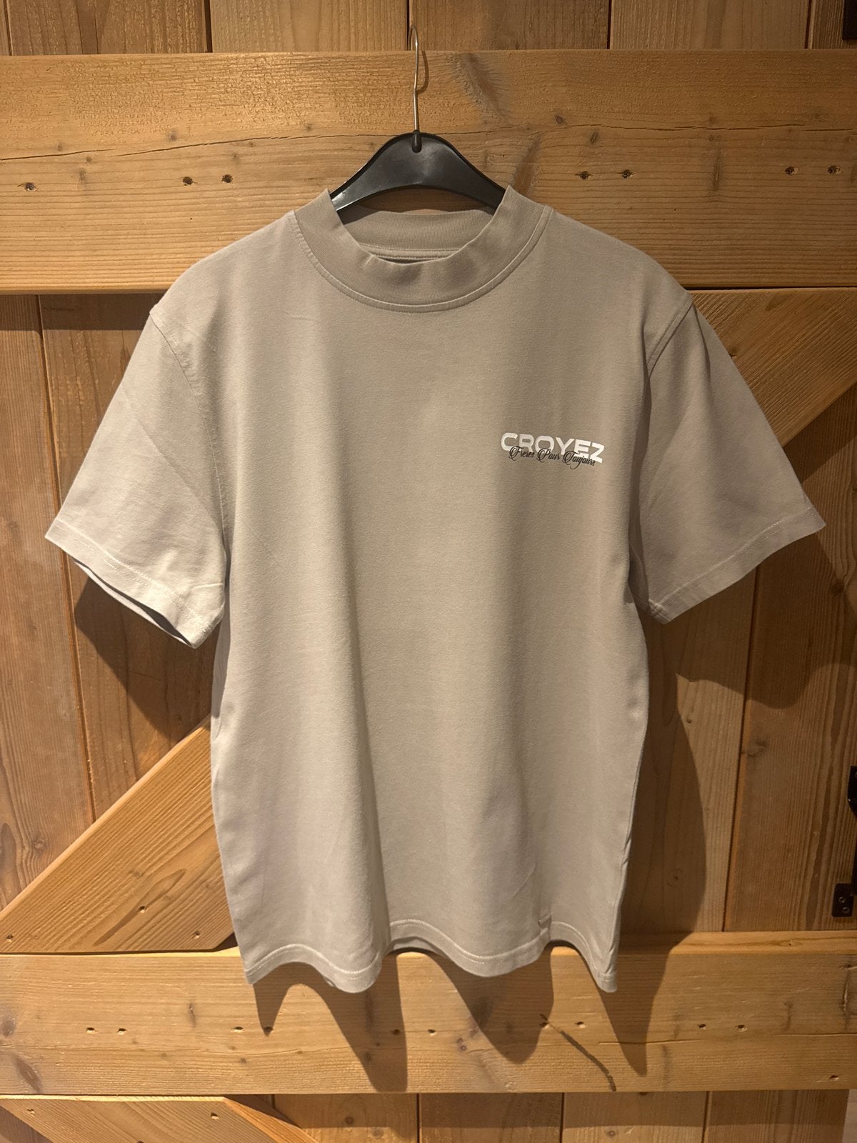 Croyez T-shirt - Maat XS, Ophalen of Verzenden, Gedragen, Maat 46 (S) of kleiner, Beige