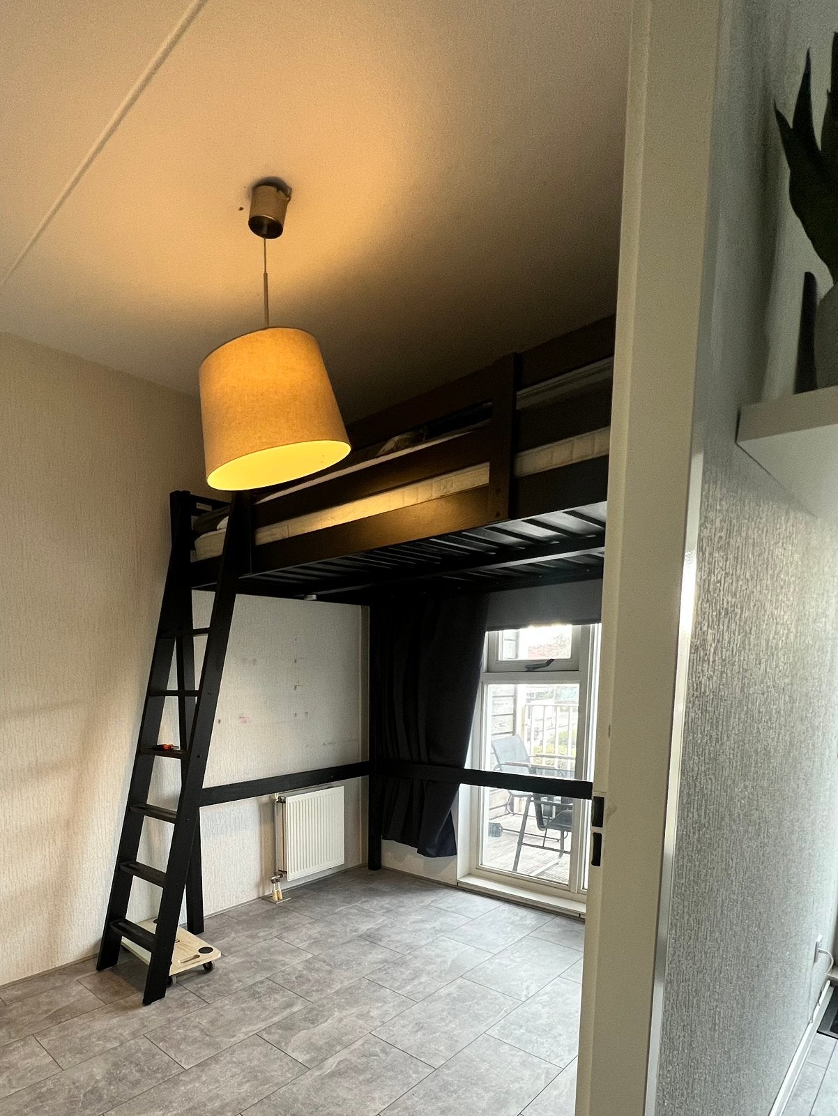 twijfelaar Hoogslaper, Huis en Inrichting, Slaapkamer | Stapelbedden en Hoogslapers, Ophalen, Gebruikt, Hoogslaper, 140 cm