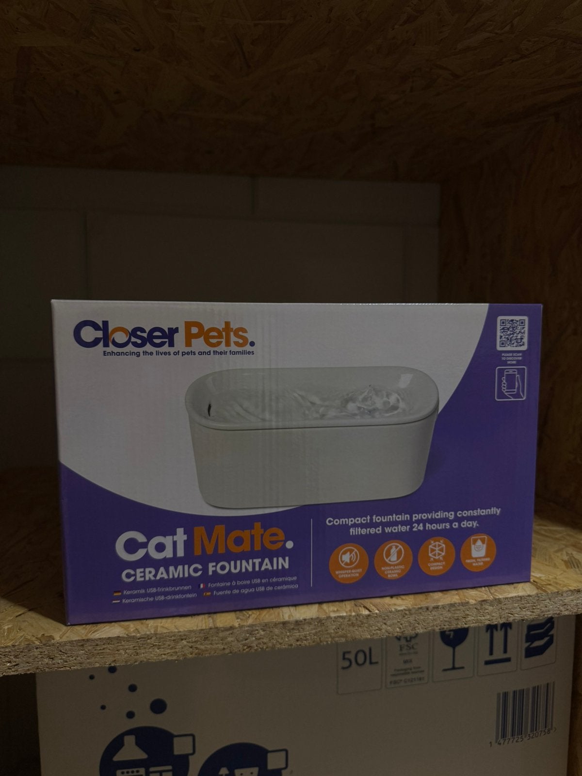 Katten drinkfontein keramiek, Ophalen, Zo goed als nieuw