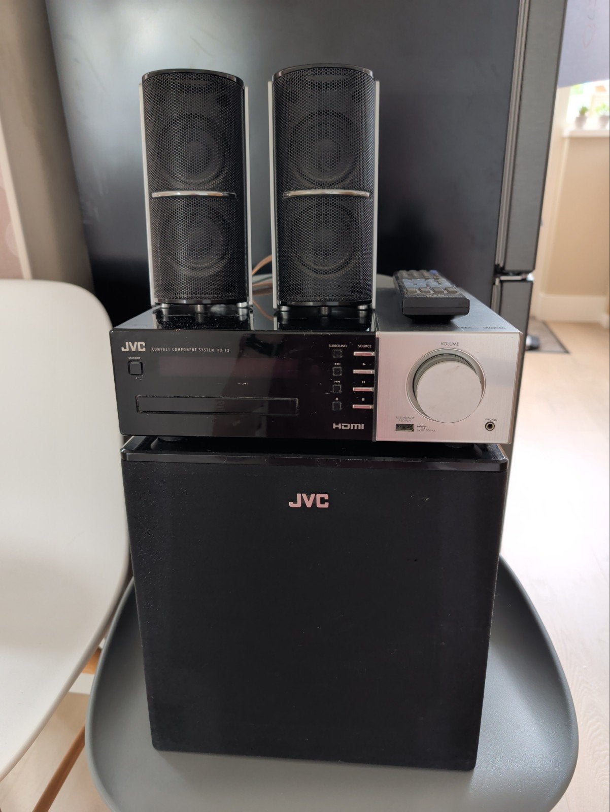 JVC Compact Component System NX-F3 home-cinemaset, Ophalen of Verzenden