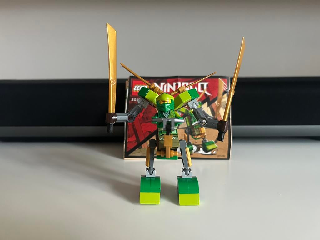 Lego Ninjago Lloyd Suit Mech, complete set, Ophalen of Verzenden, Zo goed als nieuw, Complete set, Lego