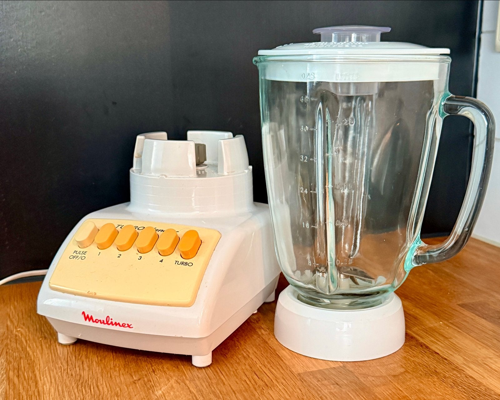 Moulinex Turbo Blender Q48 - Vintage Keukenmachine, Ophalen, Gebruikt, Blender