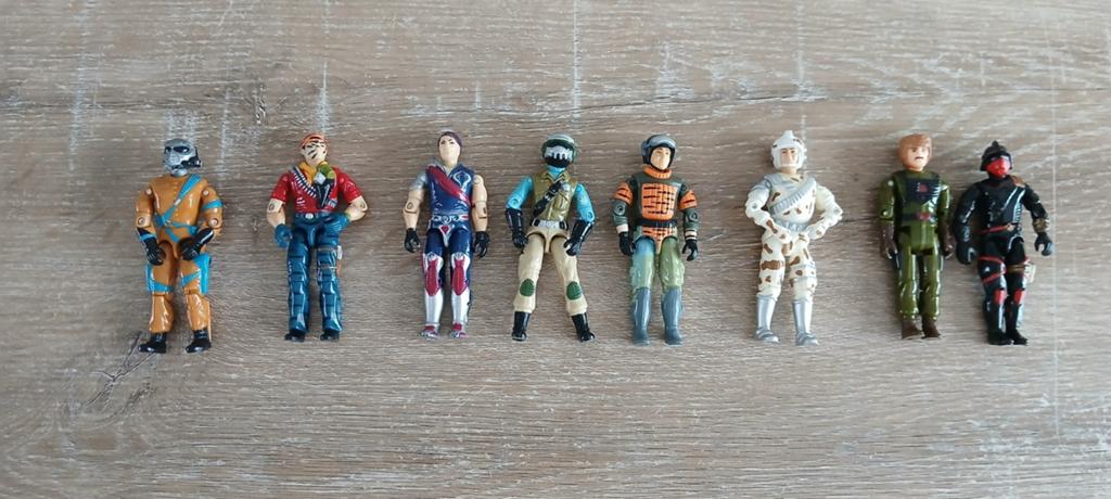 Vintage GI joe Action figure poppetje actiefiguren poppen, Ophalen of Verzenden