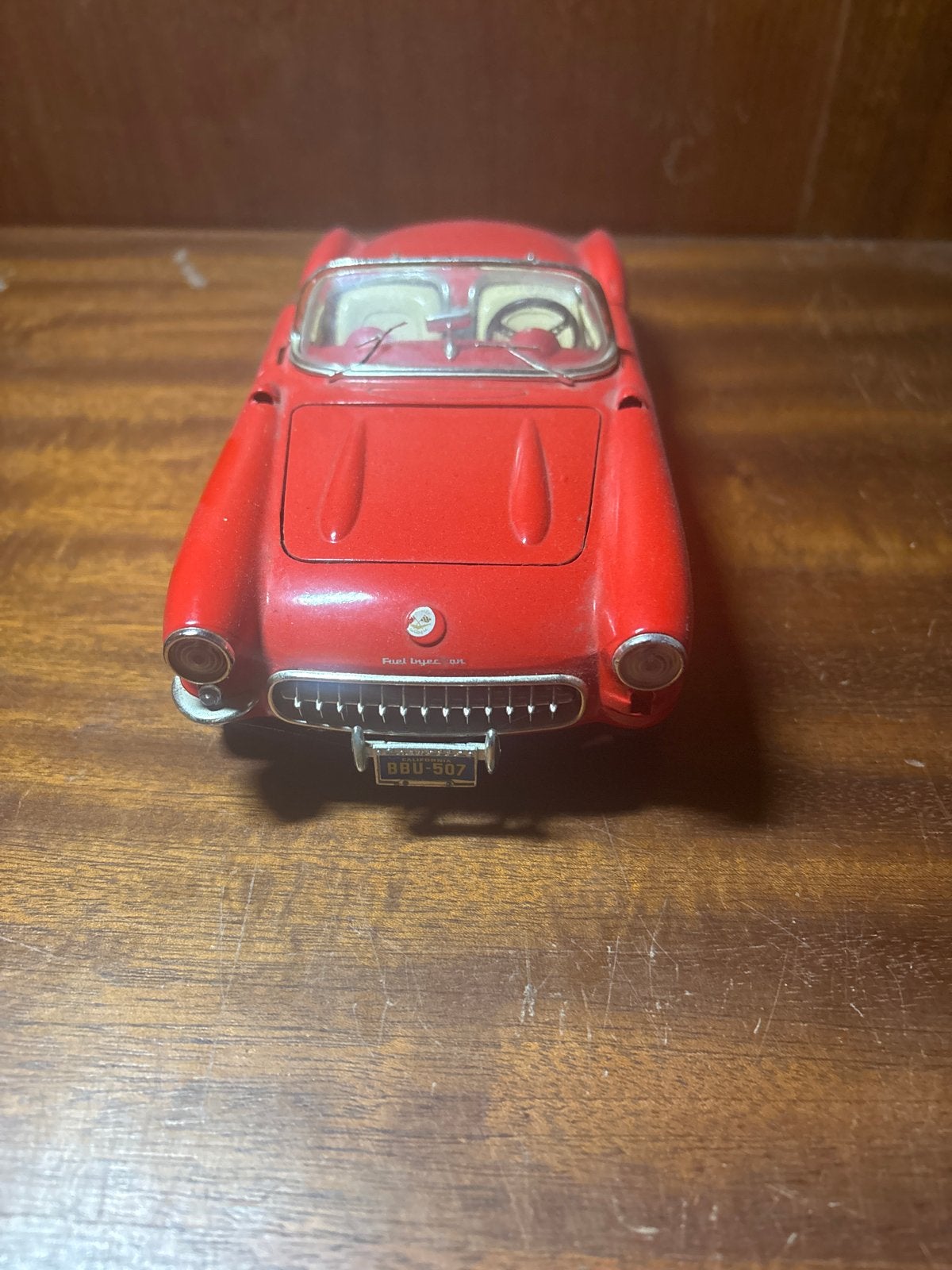Rode Chevrolet Corvette C1 modelauto, Ophalen, Gebruikt, Overige typen