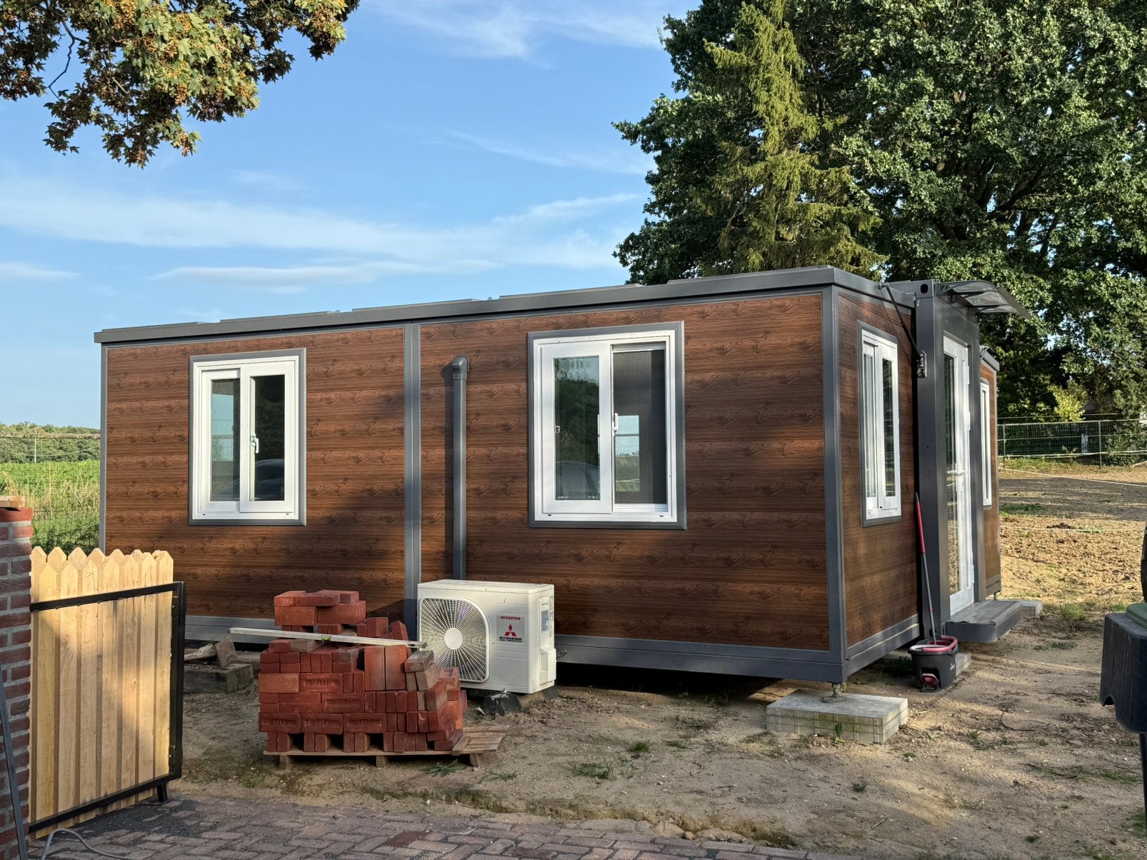 Woonunit tinyhome, Ophalen
