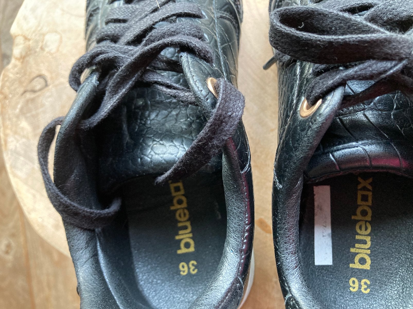Zwarte Bluebox sneakers maat 36, Kleding | Dames, Zwart, Ophalen of Verzenden, Sneakers of Gympen, Gedragen