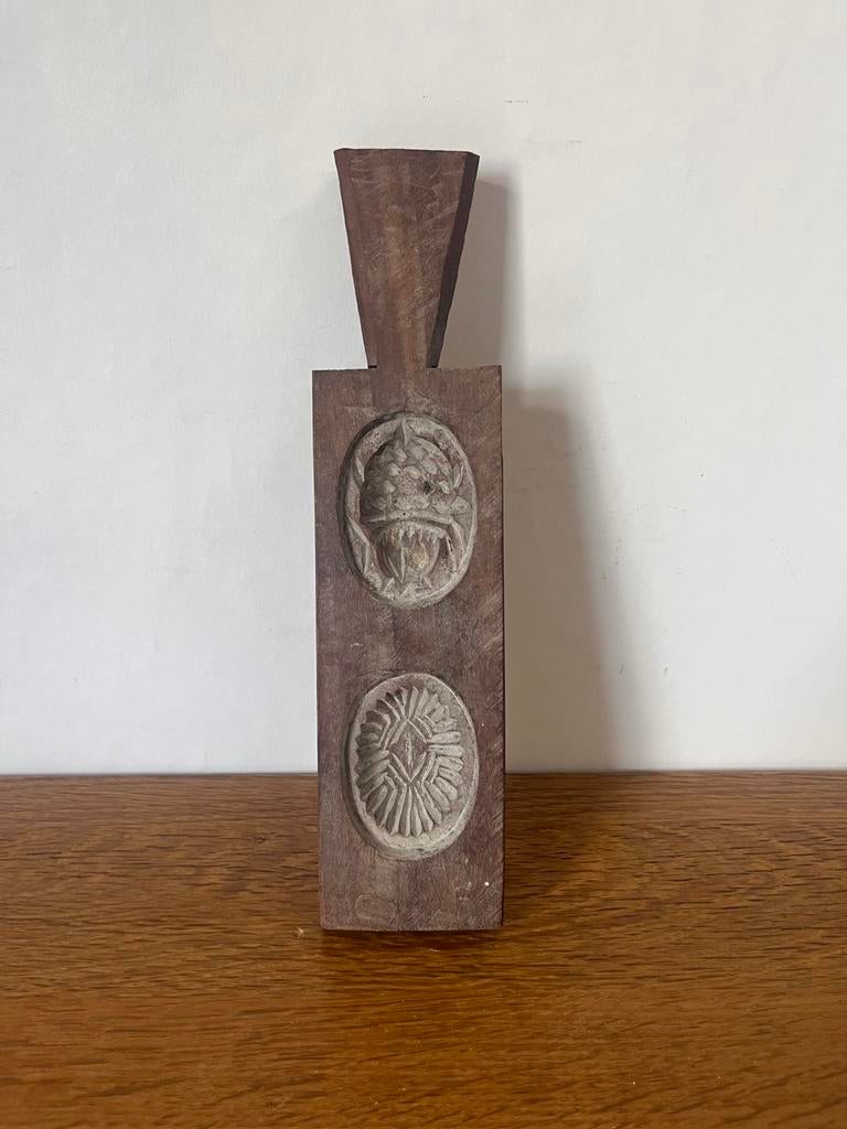 Houten chocolade vorm paasei ei vintage bakvorm, Antiek en Kunst, Ophalen of Verzenden