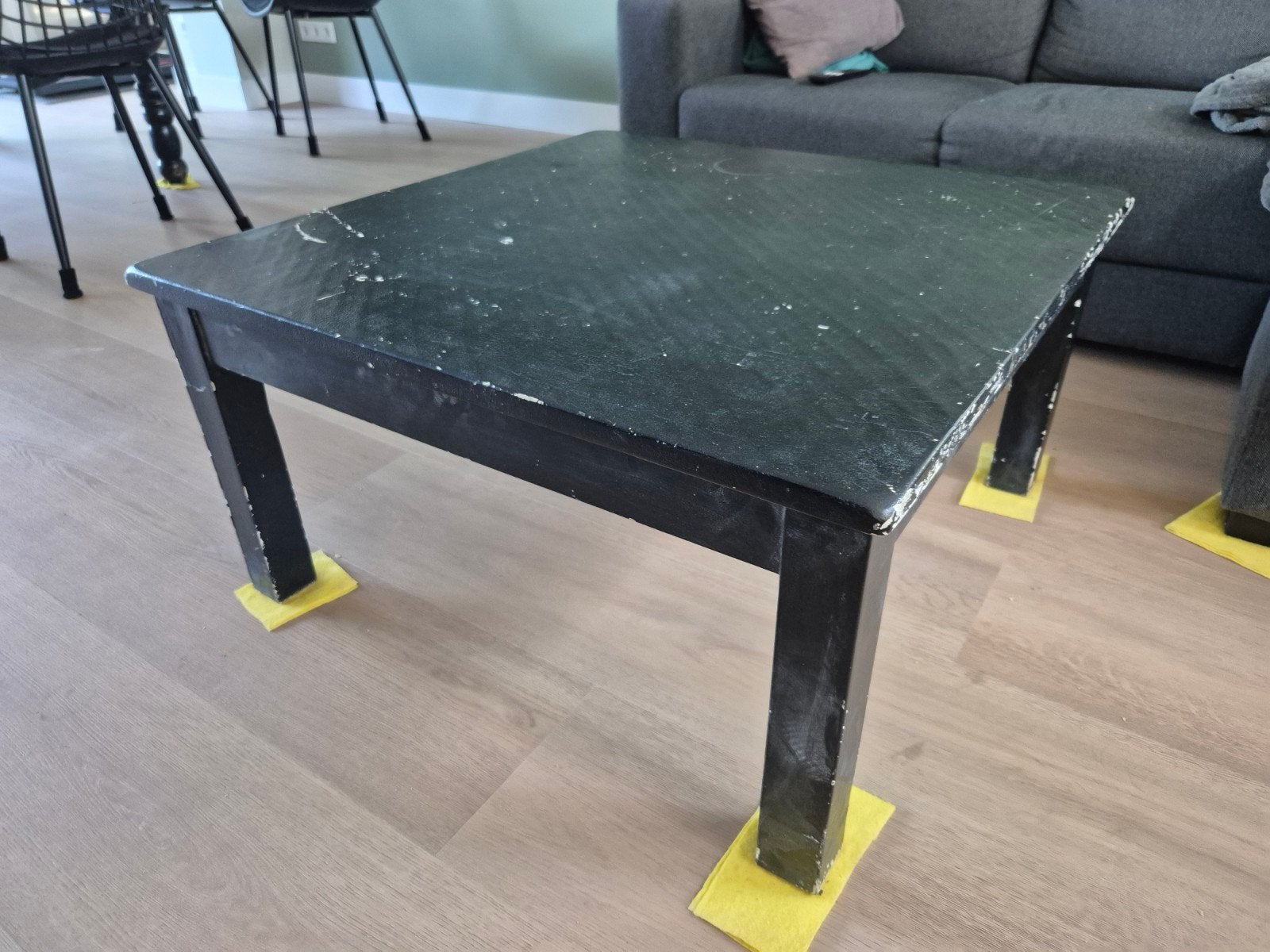 Salontafel, opknapper, Ophalen, Gebruikt, 50 tot 100 cm, Vierkant