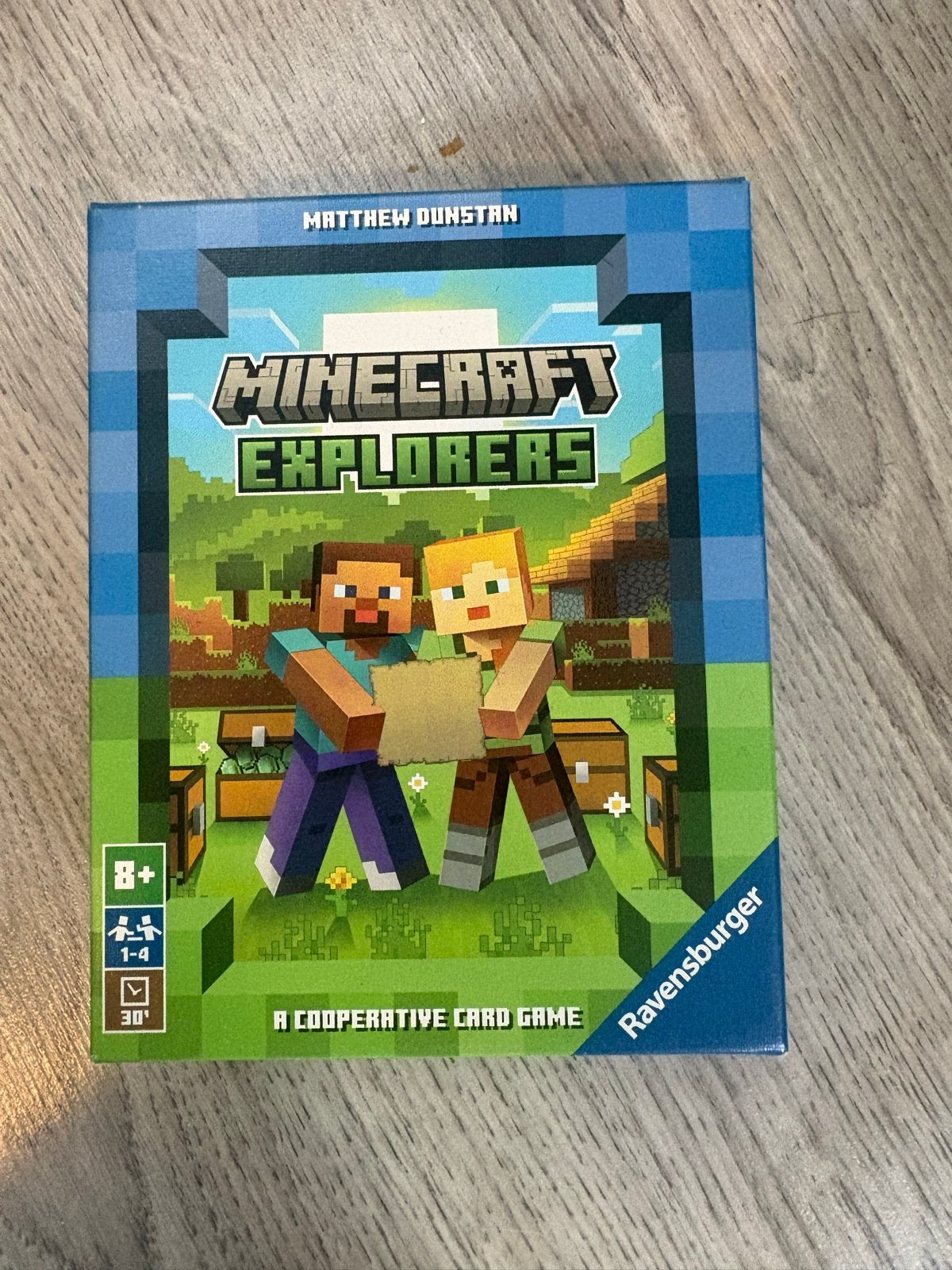 Minecraft Explorers Kaartspel - Zo goed als nieuw, Een of twee spelers, Ophalen of Verzenden, Zo goed als nieuw
