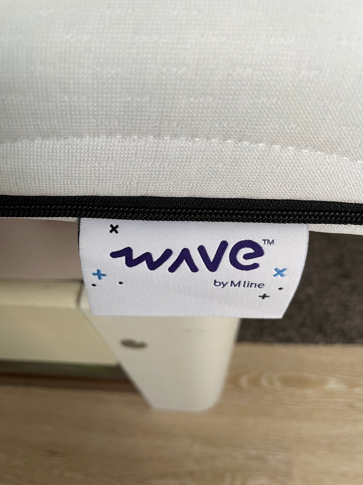 M-wave top matras 180x200x6, Ophalen, Tweepersoons, Zo goed als nieuw, Matras