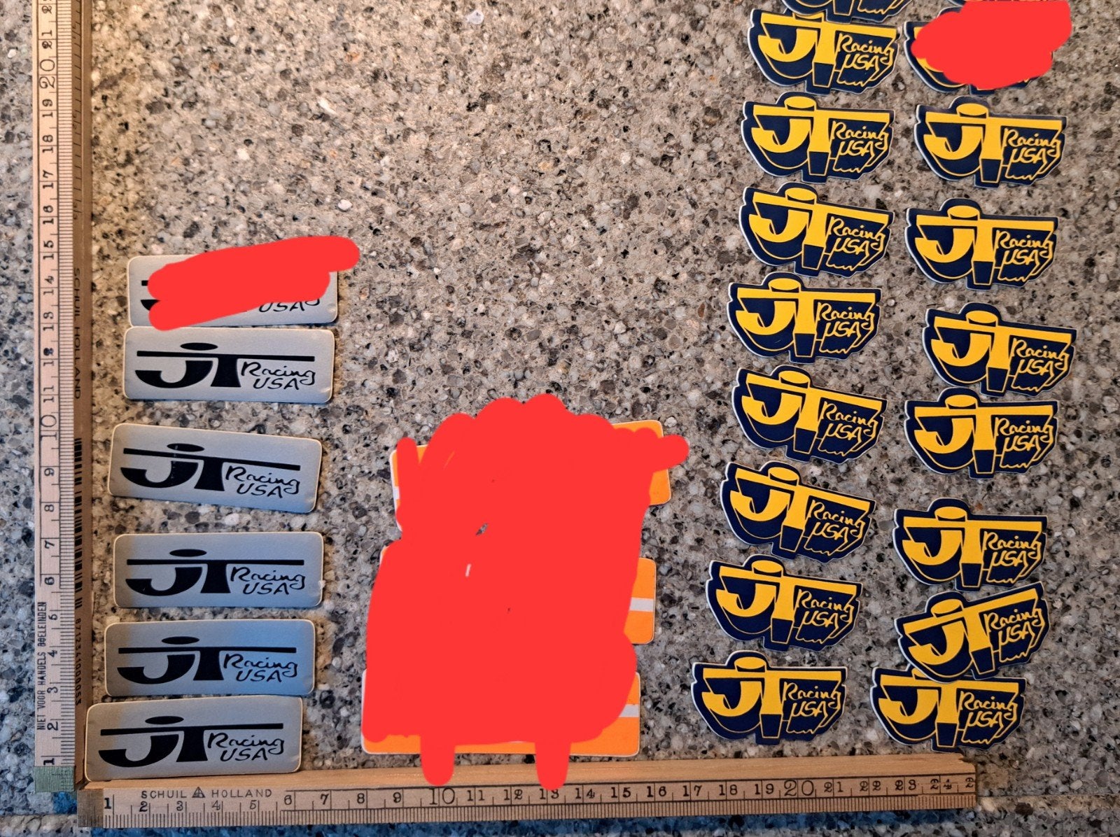 New old stock BMX Stickers JT RACING USA prijs zie advertent, Ophalen of Verzenden, Zo goed als nieuw, Auto of Motor