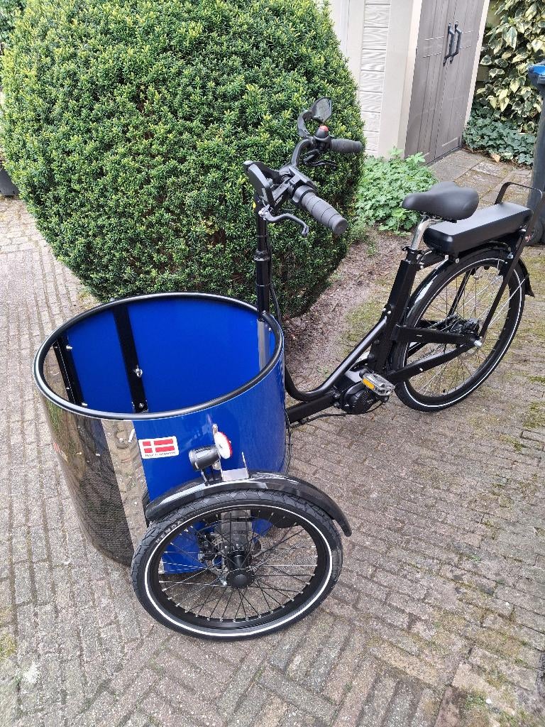 Nihola Dog Gen 2, Fietsen en Brommers, Elektrisch, Zo goed als nieuw, 2 kinderen, Schijfrem