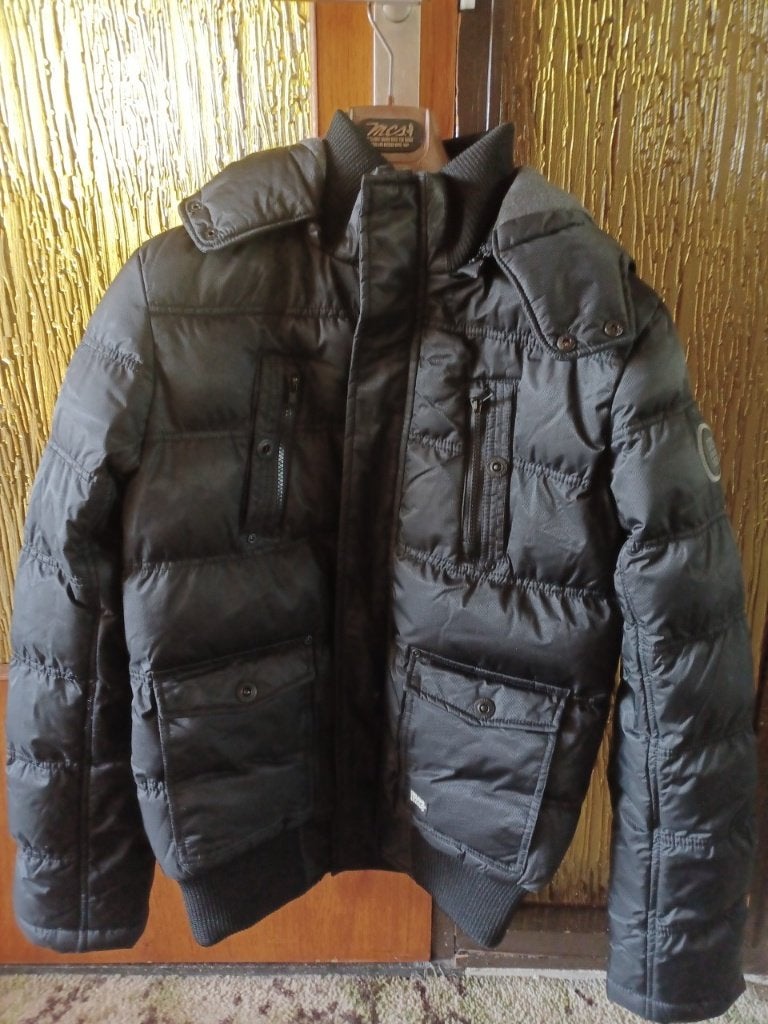 NIEUWE CARS HEREN WINTERJAS MAAT "SMALL" !, Kleding | Heren, Jassen | Winter, Cars Jeans, Verzenden, Zwart, Nieuw