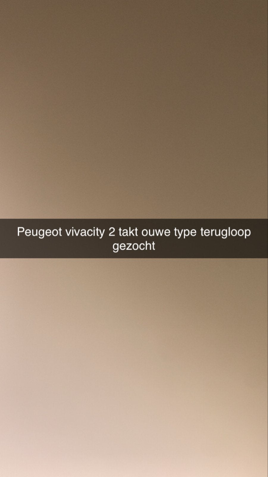 Peugeot Vivacity 2-takt terugloopuitlaat (oud type), Fietsen en Brommers, Brommeronderdelen | Scooters, Ophalen, Gebruikt, Uitlaat