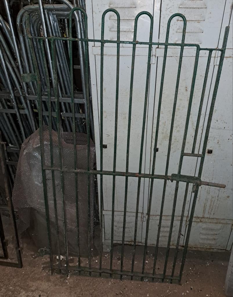 Poort poorten volijzeren tuinpoort, Ophalen