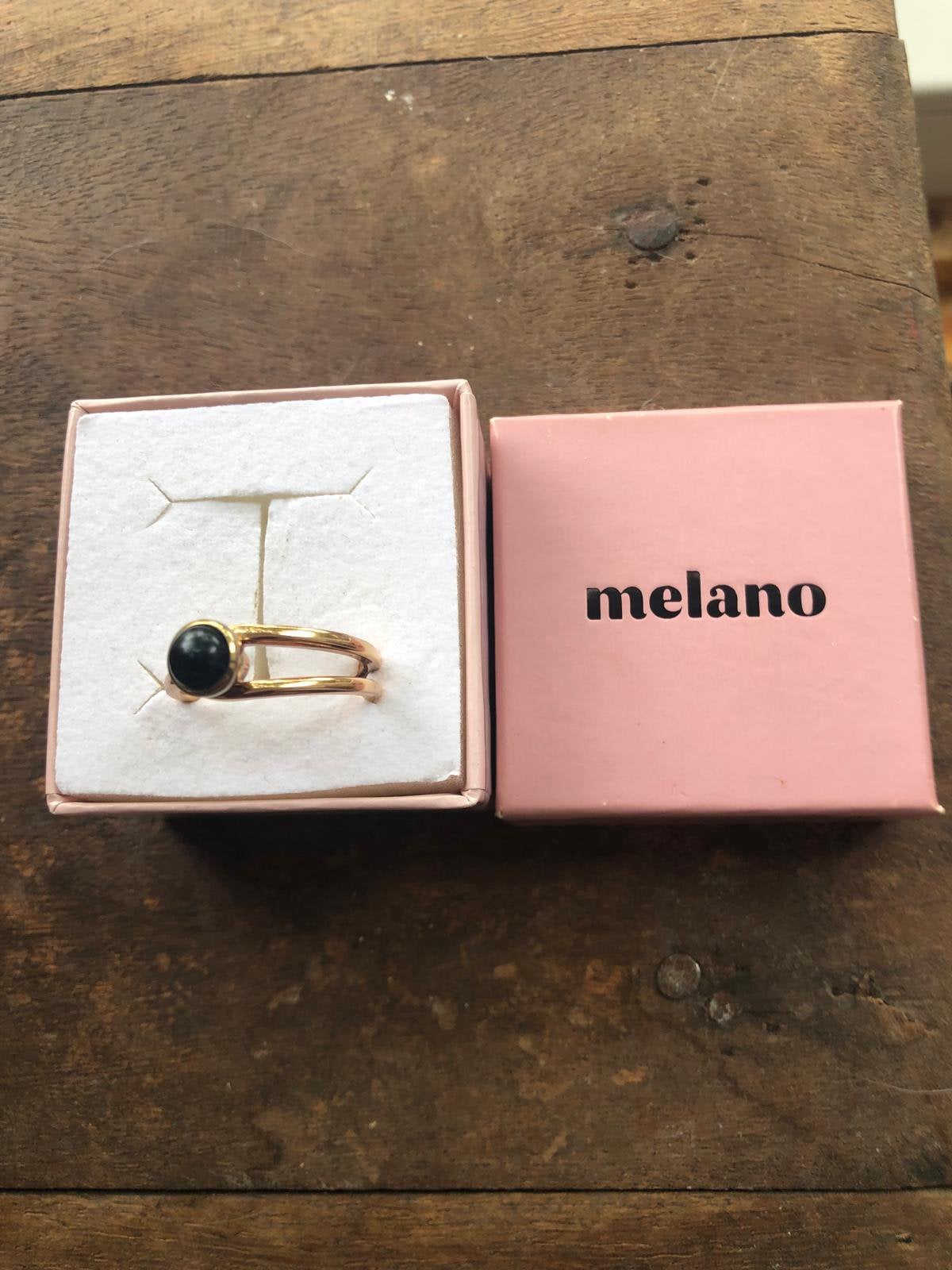 Melano ring, Sieraden, Tassen en Uiterlijk, 19 tot 20, Ophalen of Verzenden, Zo goed als nieuw, Dame