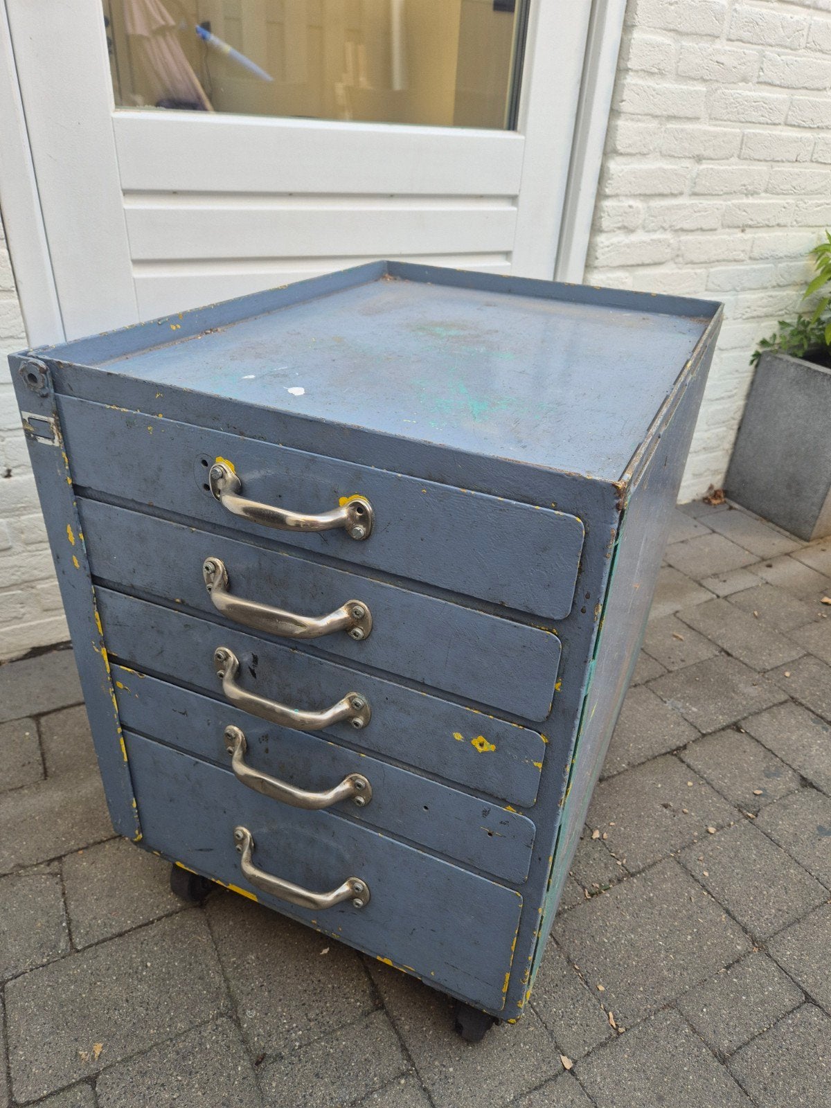Gereedschapswagen metaal/ ladekast /gereedschapskist, Ophalen