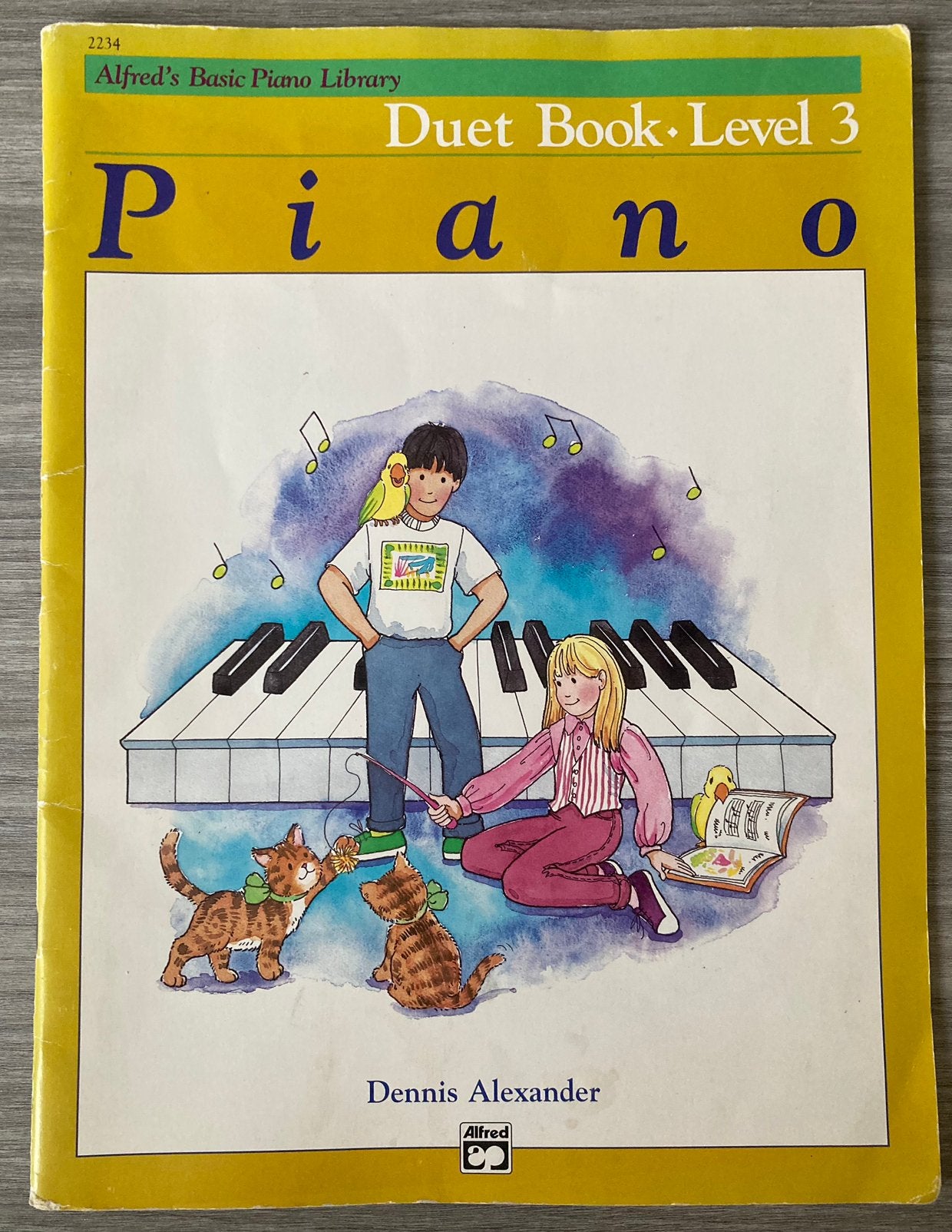 Alfred's Basic Piano Library, Duet Book, Level 3, Ophalen of Verzenden, Gebruikt