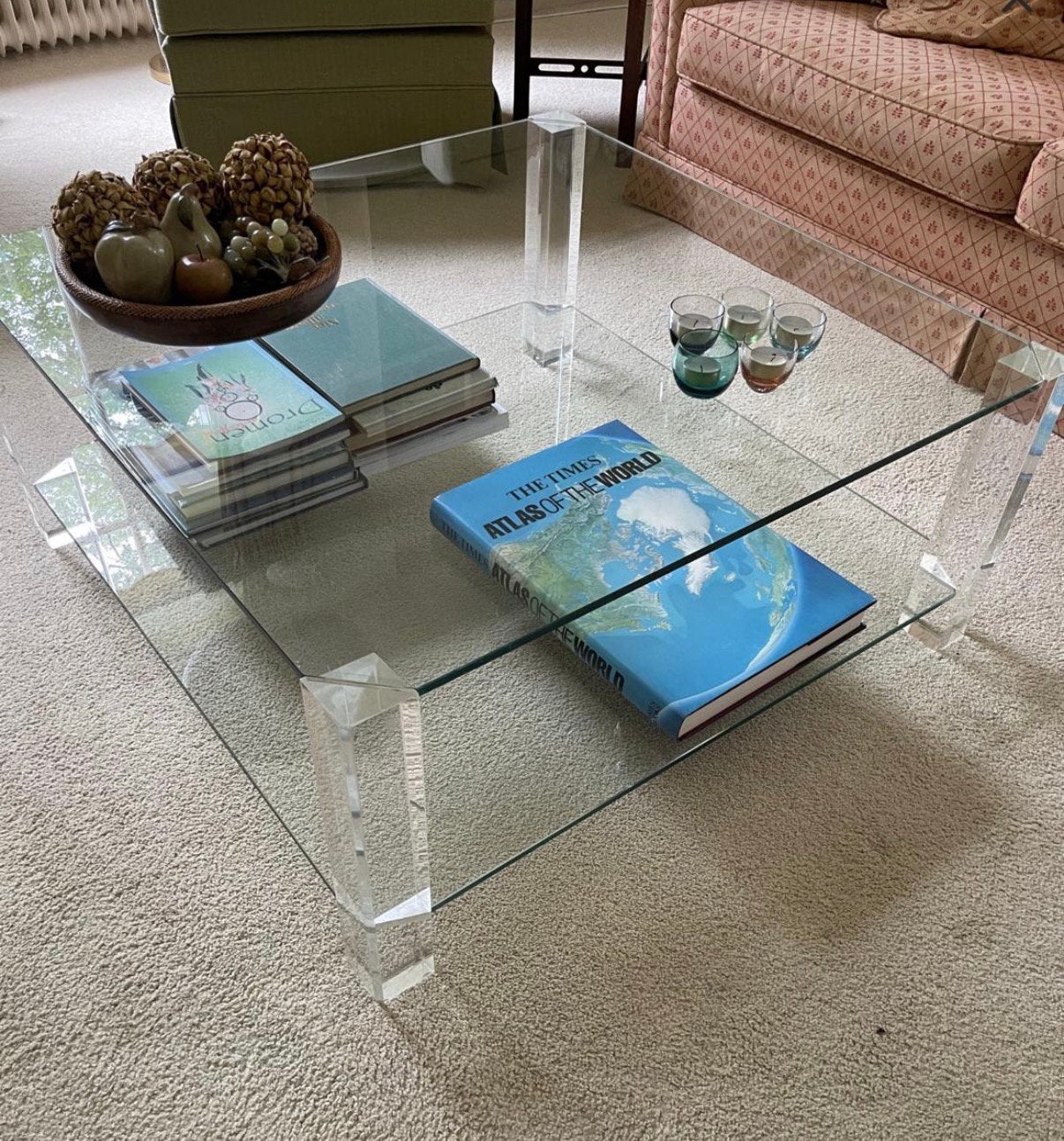 ✅  Luxe Glazen Salontafel | Design The Hague BOR 100x100 cm, Huis en Inrichting, Tafels | Salontafels, 100 tot 150 cm, Vierkant