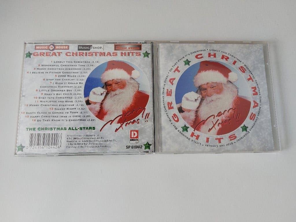 Great Christmas Hits, Cd's en Dvd's, Cd's | Verzamelalbums, Ophalen of Verzenden, Zo goed als nieuw, Pop