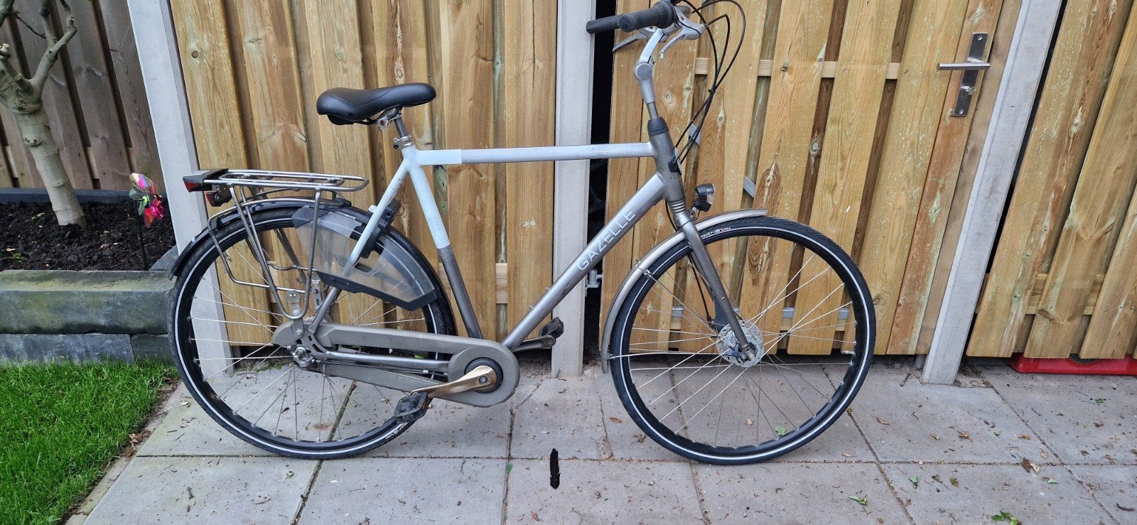 Gazelle herenfiets, Fietsen en Brommers, Fietsen | Heren | Herenfietsen, Ophalen, Gebruikt, Versnellingen, 57 tot 61 cm