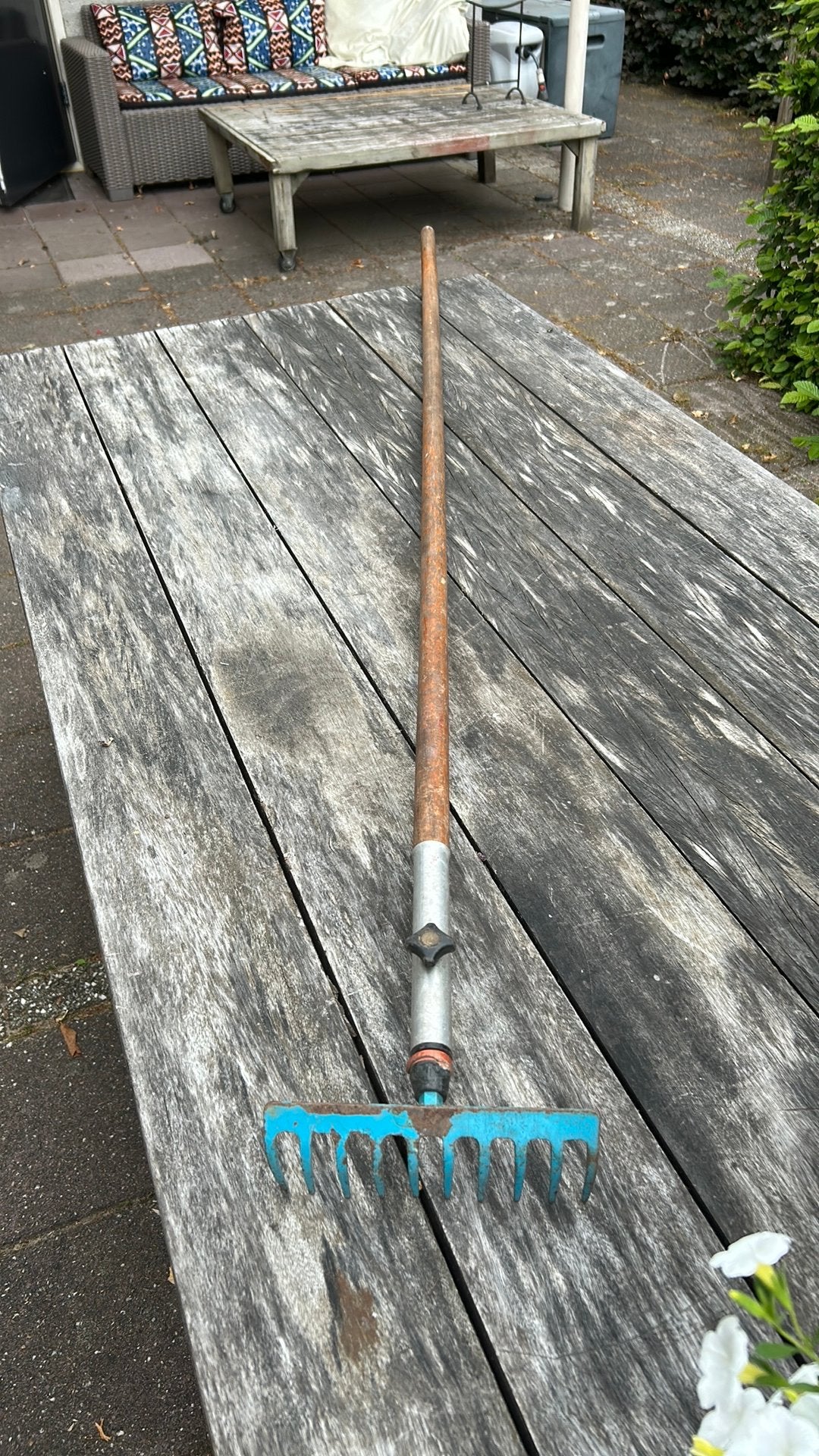 Gardena tuingereedschapset, Ophalen, Gebruikt