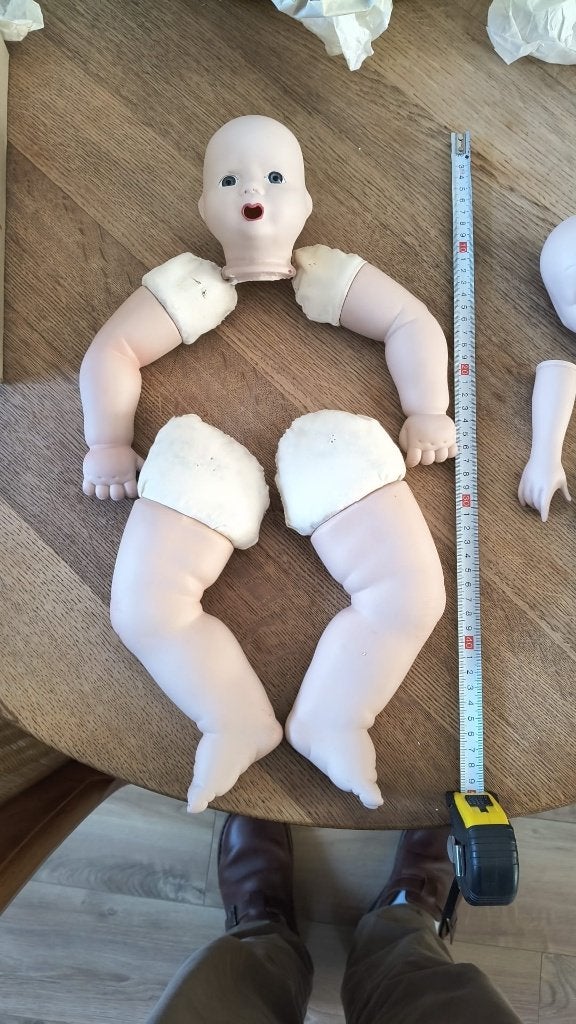poppen onderdelen - diverse maten - hobby - doe het zelf, Verzamelen, Ophalen of Verzenden, Zo goed als nieuw, Accessoires