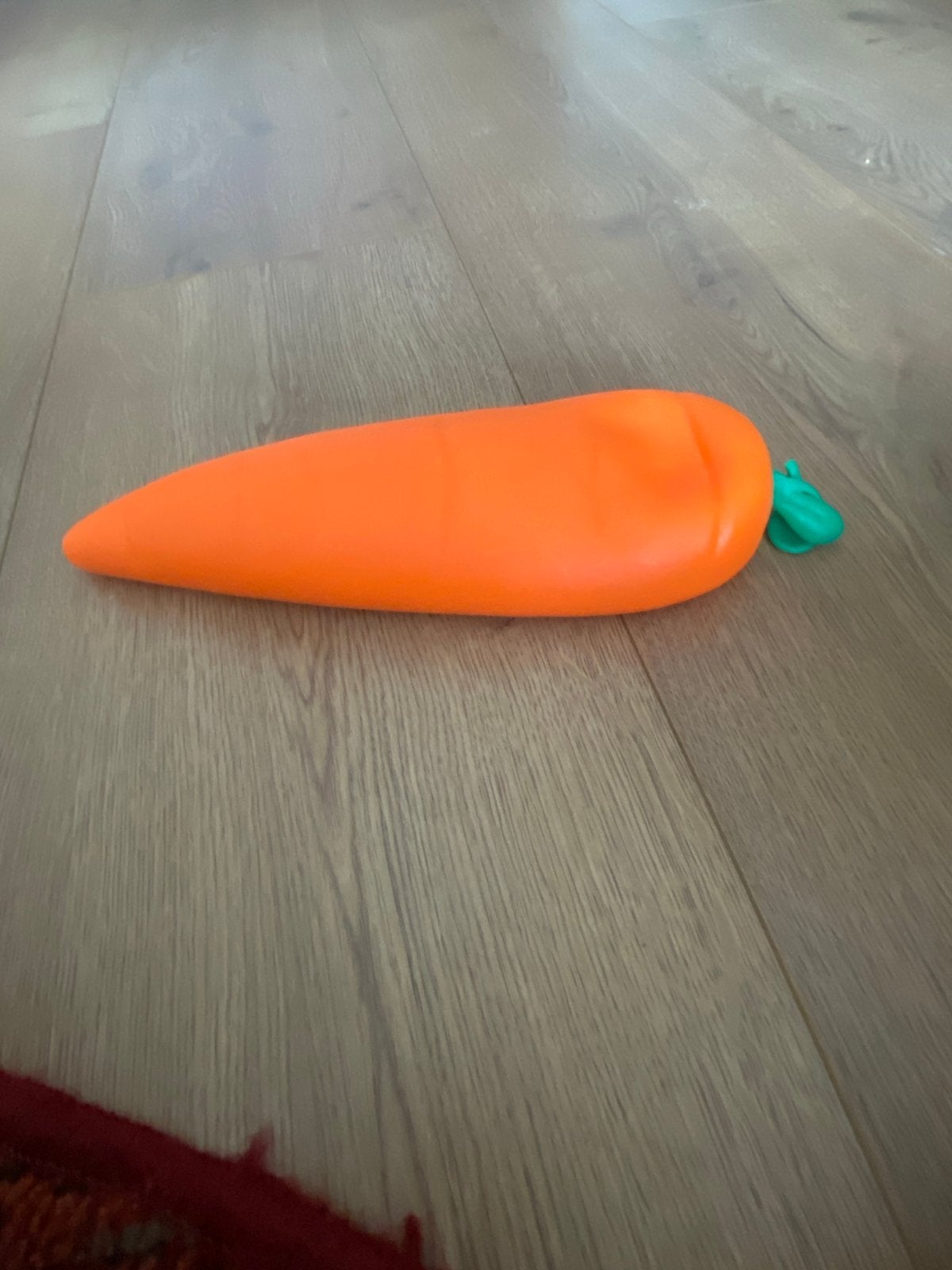 Squishy wortel stressbal, Ophalen of Verzenden, Gebruikt, Jongen of Meisje