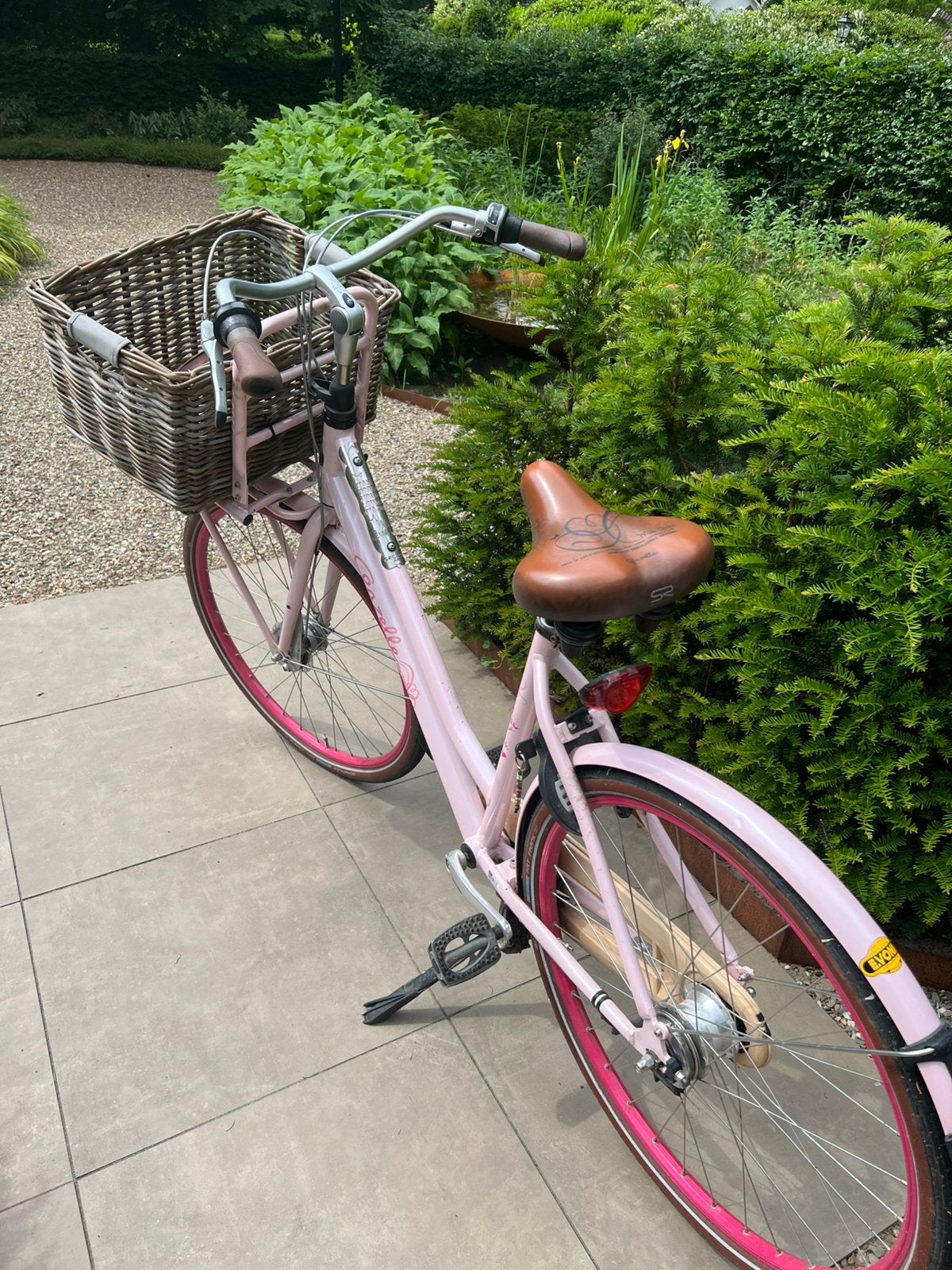 Gazelle Miss Grace Pink, Ophalen, Versnellingen, Gazelle, Trommelrem