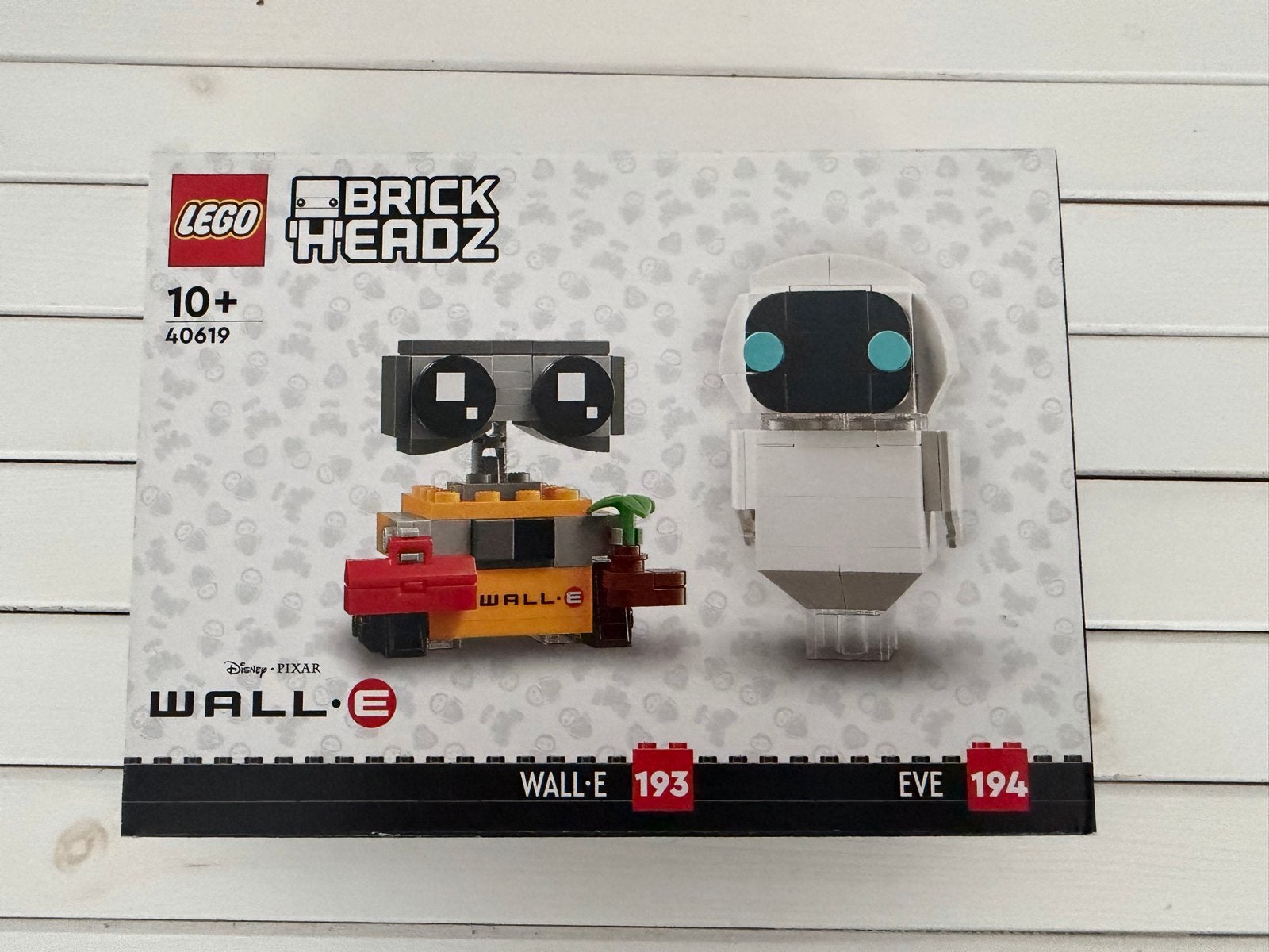 LEGO BrickHeadz WALL-E & EVE 40619 - Nieuw in doos, Ophalen of Verzenden, Nieuw, Overige merken