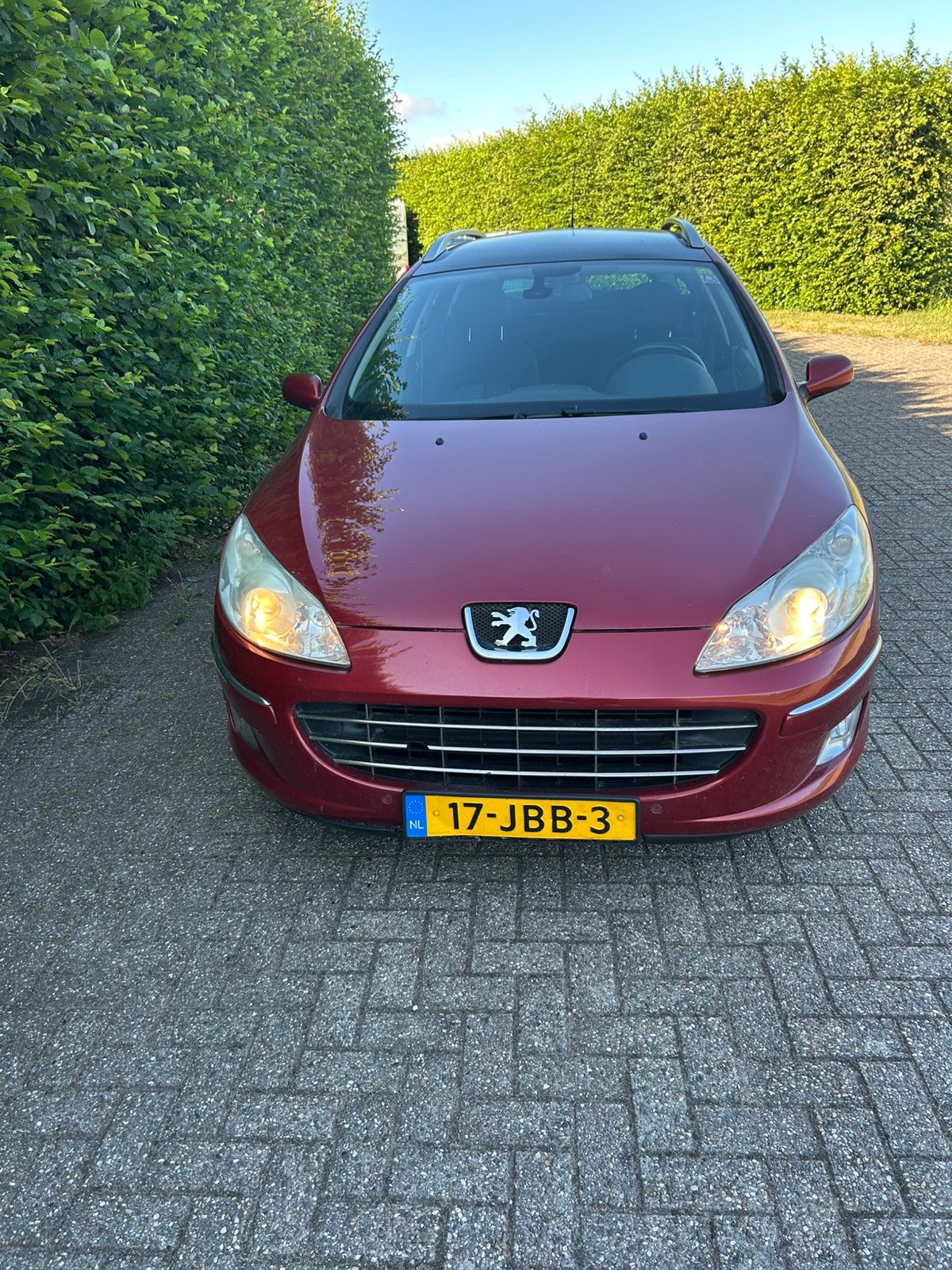 Peugeot 407 1.8 16V SW 2009 Rood, 125 pk, 4 cilinders, 1749 cc, Origineel Nederlands