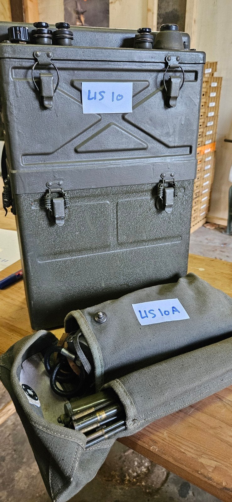 BC-1000 Radio Receiver and Transmitter uit 1944, compleet, Ophalen of Verzenden
