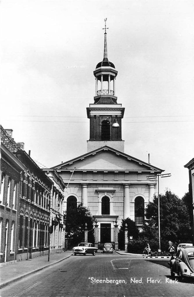388-473-001 Steenbergen  Ned Herv Kerk, Verzamelen, Ansichtkaarten | Nederland, Verzenden, Voor 1920, Noord-Brabant