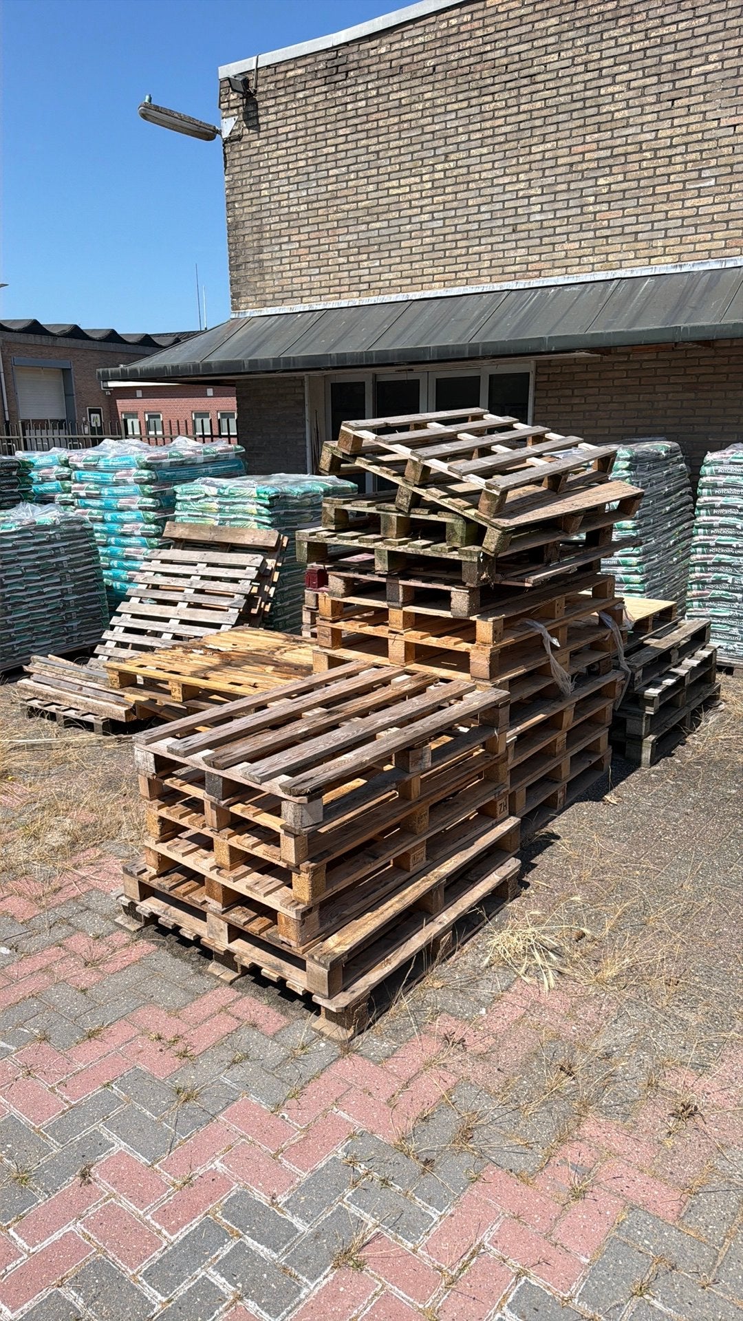 Pallets, Ophalen, Zo goed als nieuw, Pallet, Minder dan 200 cm