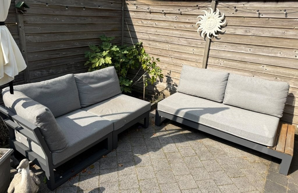 Loungeset Life Soho, Tuin en Terras, 4 zitplaatsen, Aluminium, Ophalen of Verzenden, Zo goed als nieuw