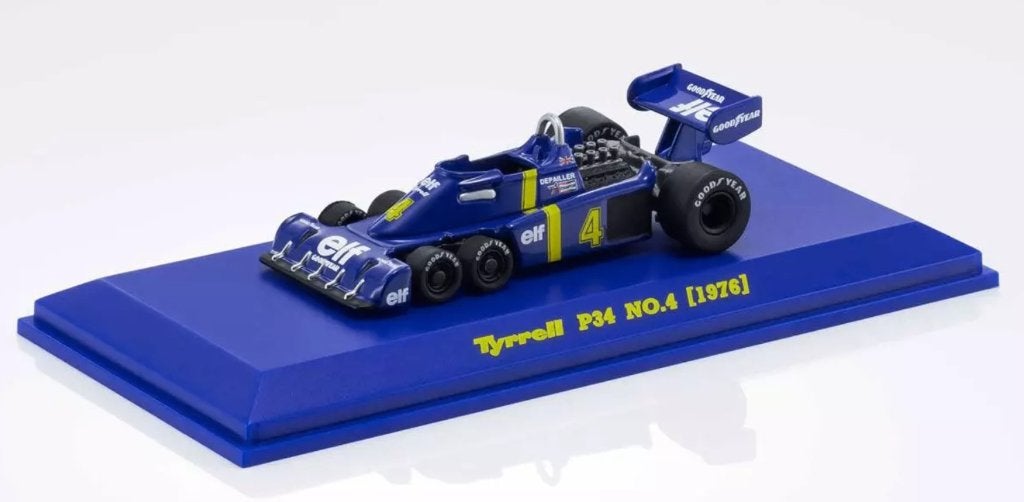 Tyrrell P34 P. Depailler 1976 - Kyosho miniatuur  1:64, Overige merken, 1:50 of kleiner, Auto, Nieuw