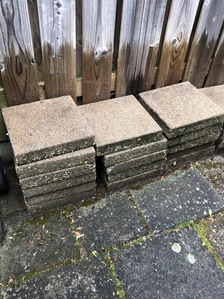 Terrastegels, Tuin en Terras, Tegels en Klinkers, Ophalen, Gebruikt, Minder dan 5 m², Beton