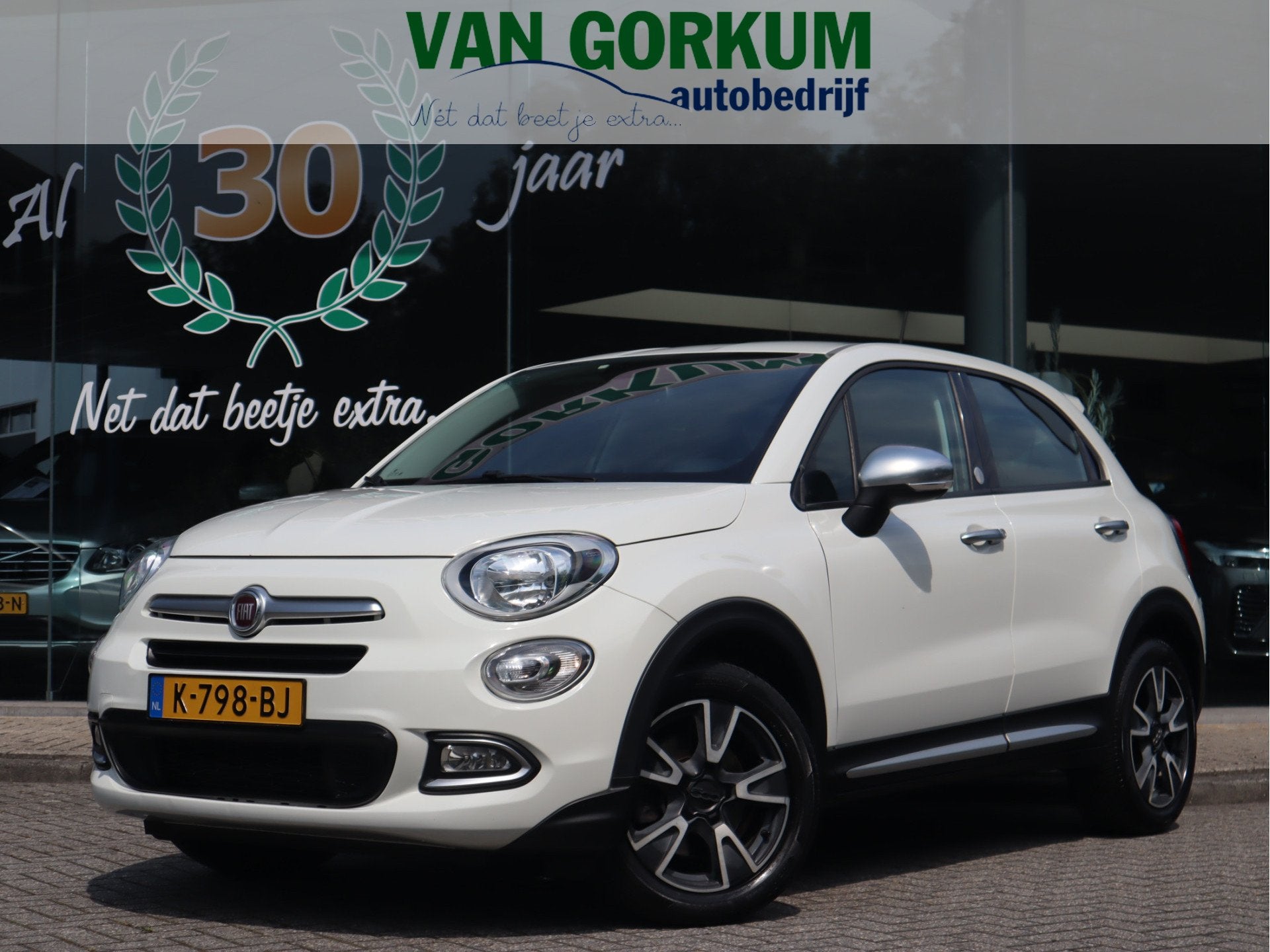 Fiat 500X 1.4 Turbo MultiAir PopStar Cruise Control / Climat, Auto's, Fiat, Voorwielaandrijving, Gebruikt, 4 cilinders, 500X
