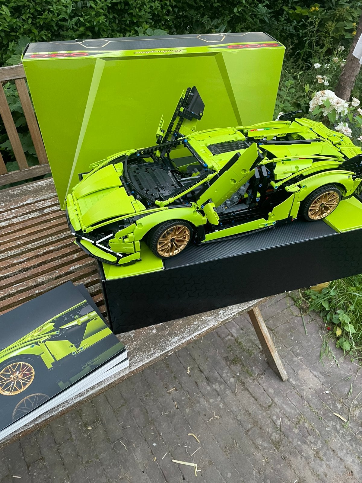 Lego technic Lamborghini 42115, Ophalen, Zo goed als nieuw