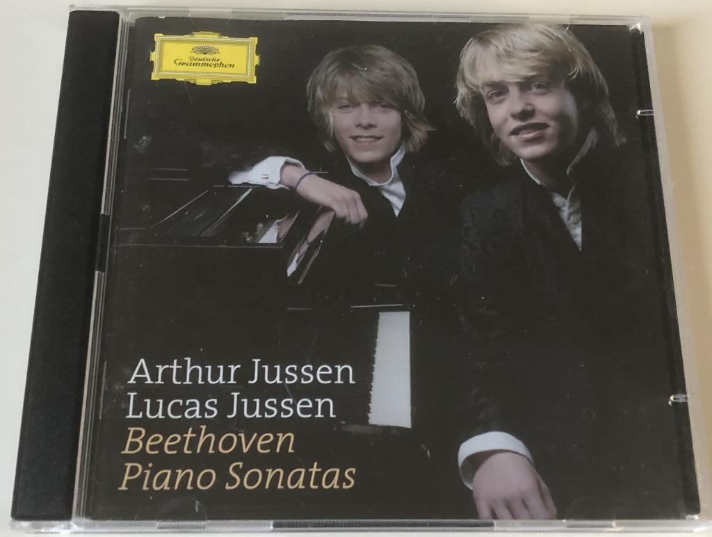 BEETHOVEN - PIANO SONATES - ARTHUR EN LUCAS JUSSEN, Ophalen of Verzenden, Classicisme, Zo goed als nieuw, Kamermuziek