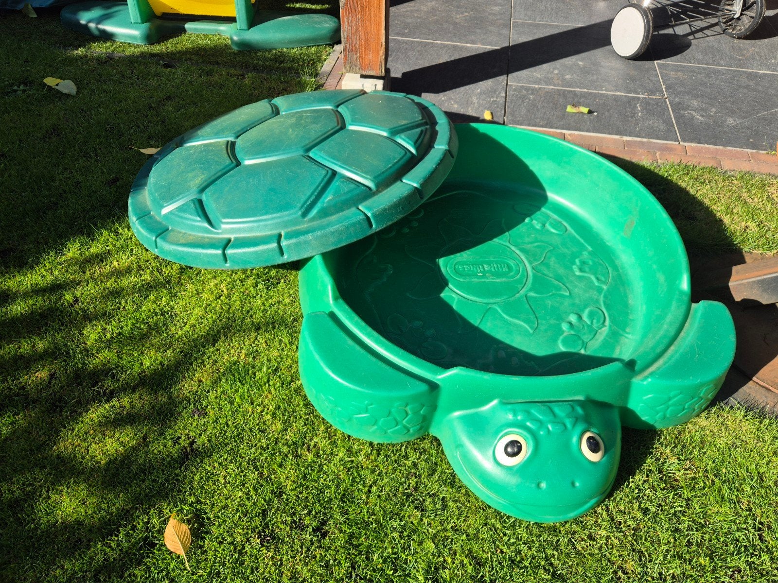Little Tikes Schildpad Zandbak, Ophalen, Gebruikt