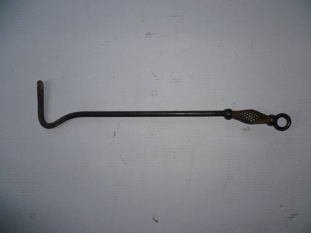 }}} Pook Robuust Stevig Lengte ca 56 cm, Ophalen, Gebruikt, Vrijstaande haard, Houthaard