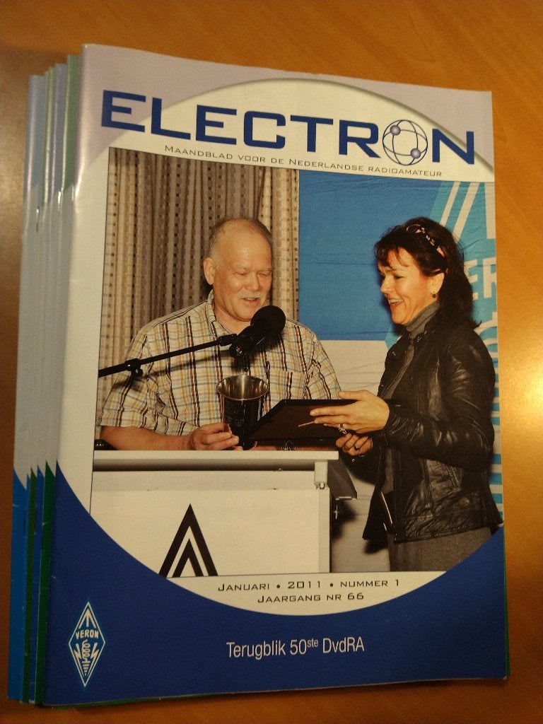Electron. Maandblad voor de Nederlandse Radioamateur. 2011, Ophalen of Verzenden, Gelezen