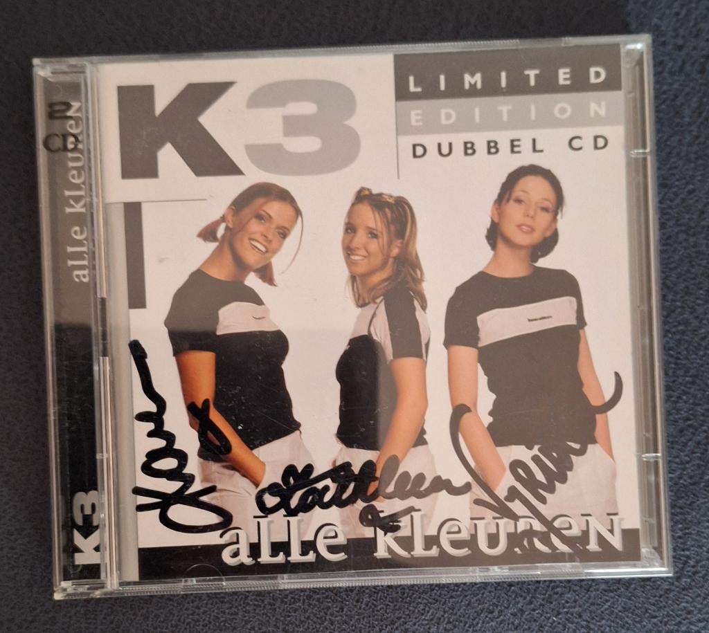 Cd k3 gesigneerd, Ophalen of Verzenden, Zo goed als nieuw, Pop