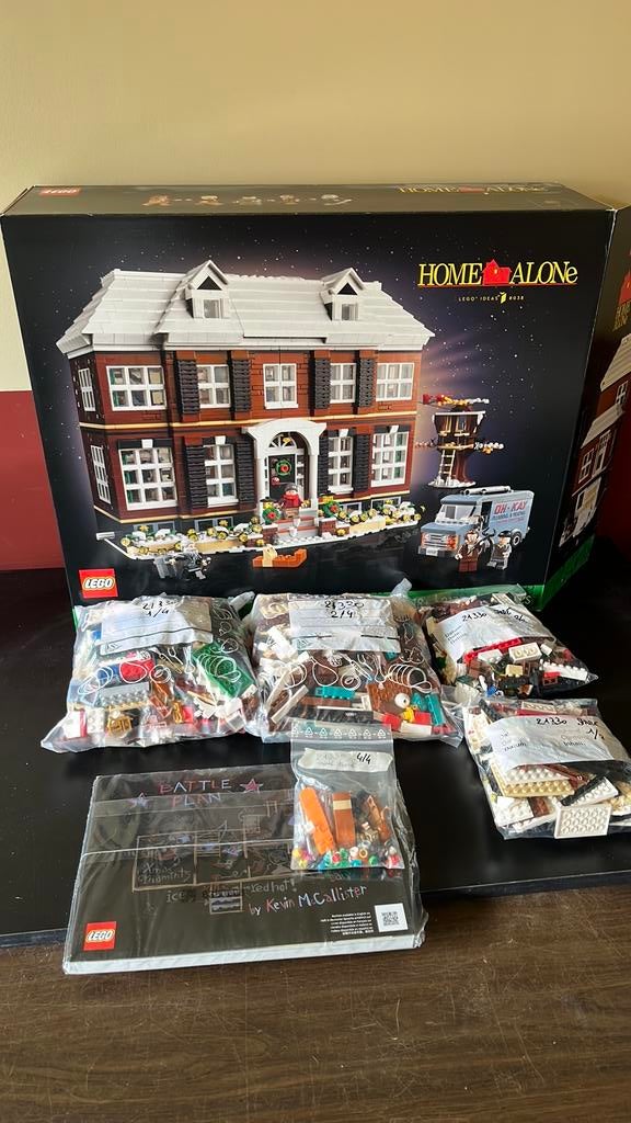 Lego ideas 21330 Home Alone, Kinderen en Baby's, Speelgoed | Duplo en Lego, Ophalen, Zo goed als nieuw, Complete set, Lego
