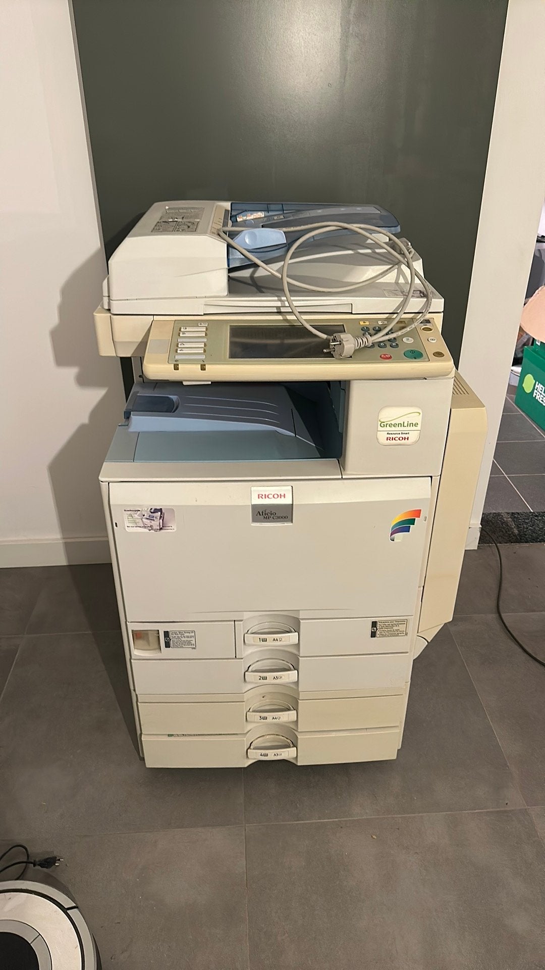 Ricoh printer / kopier machine A4 en a3, Computers en Software, Ophalen, Gebruikt, All-in-one, Kleur printen