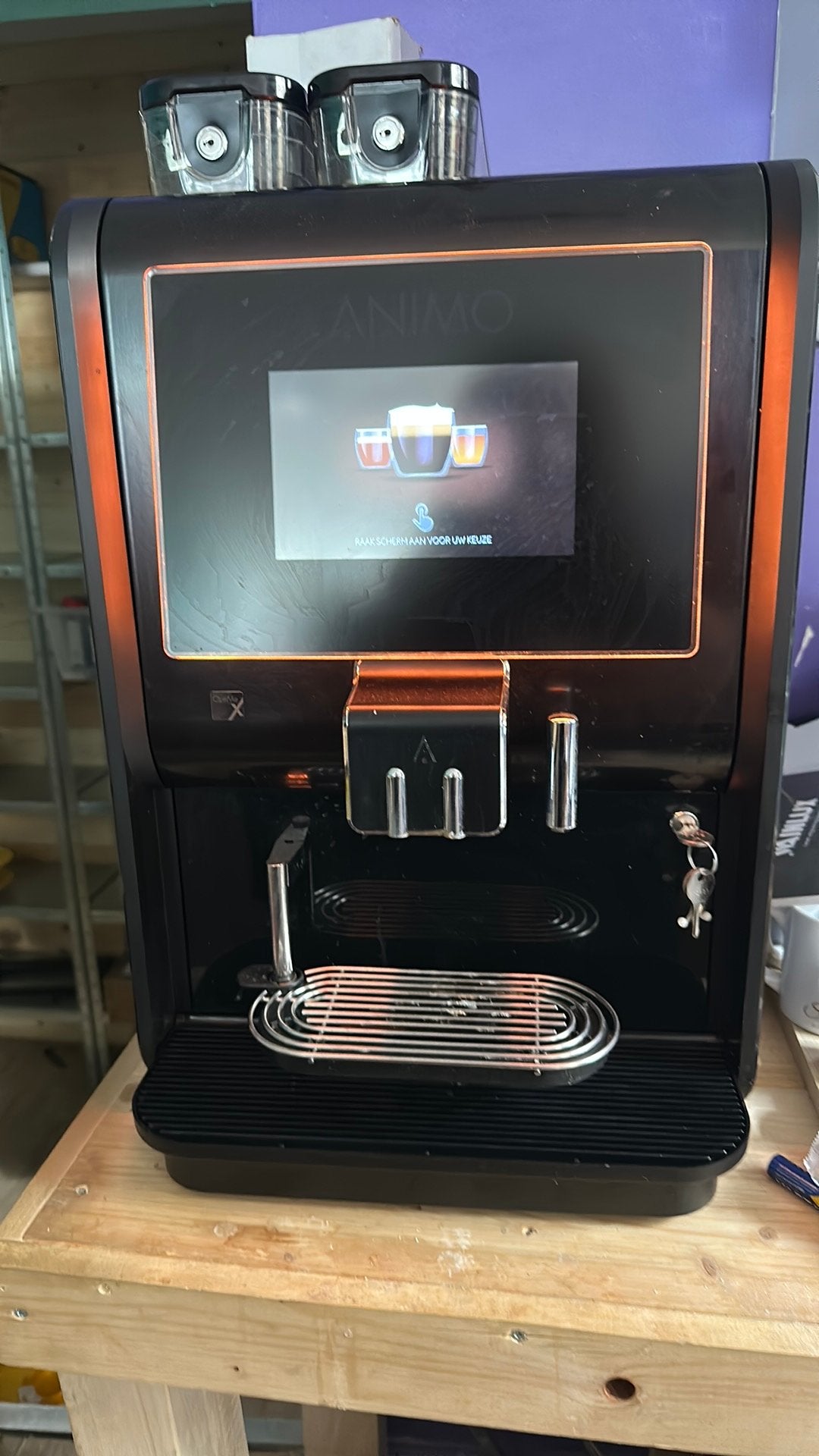 Kofie machine ultimo, Ophalen, Afneembaar waterreservoir, 10 kopjes of meer, Zo goed als nieuw