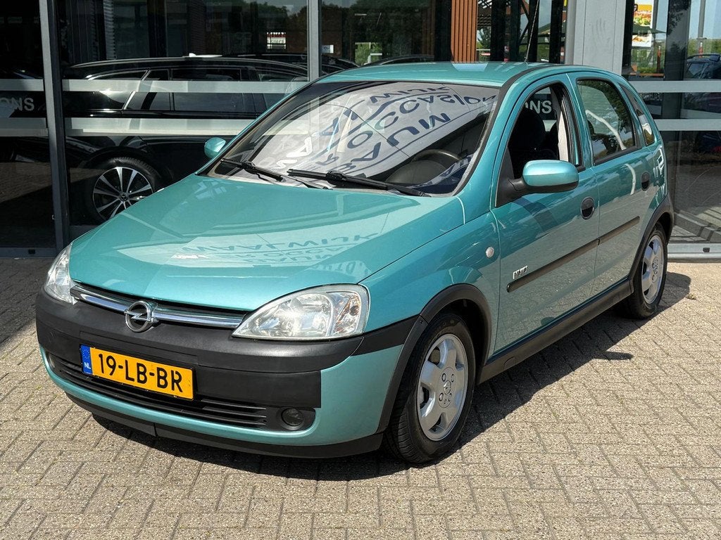 Opel Corsa 1.4-16V Elegance Vol Automaat Airco-ecc Nieuwe Ap, 450 kg, 4 cilinders, 1389 cc, 973 kg