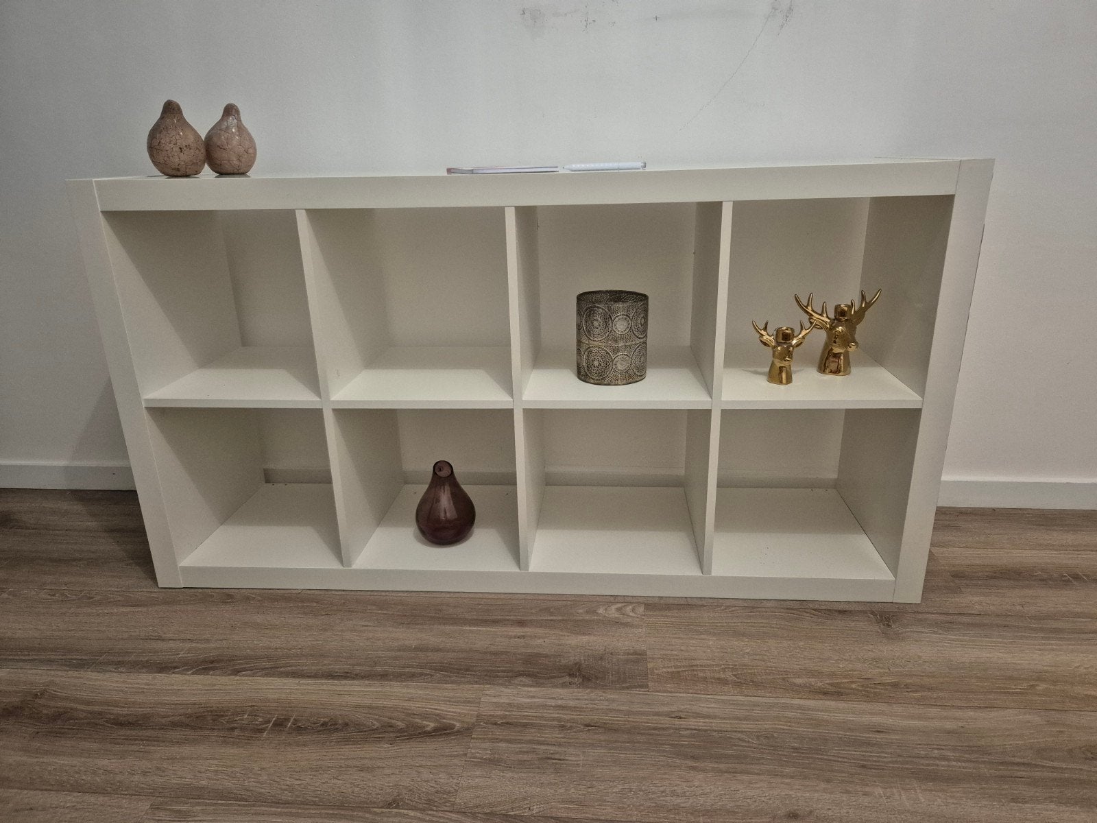 IKEA Kallax 4x2 Vakkenkast Wit, Ophalen, Gebruikt