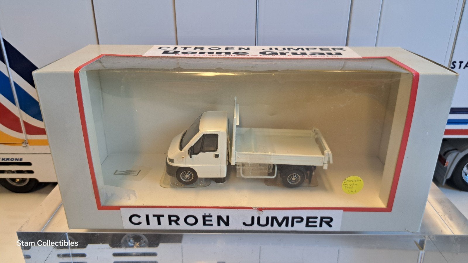 Norev Marpytoys Citroën Jumper Gruau Constructeur, Auto, Norev, Ophalen of Verzenden, Zo goed als nieuw